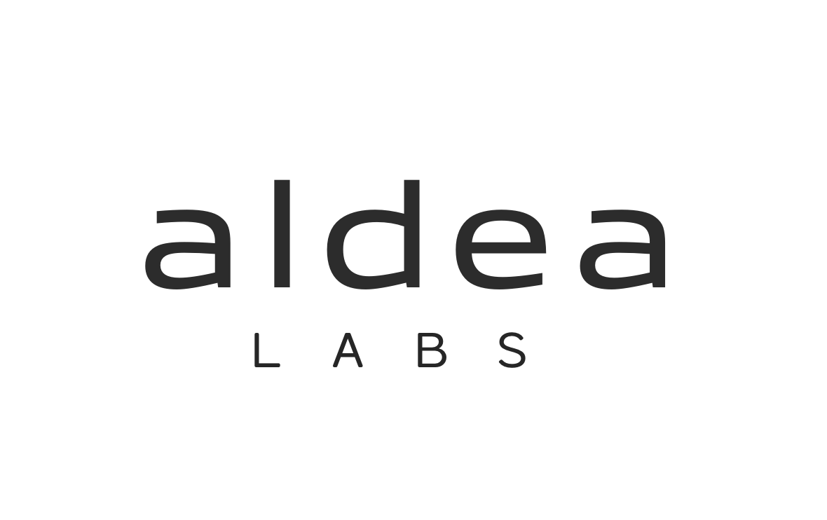 Monochrome Aldea Labs wordmark