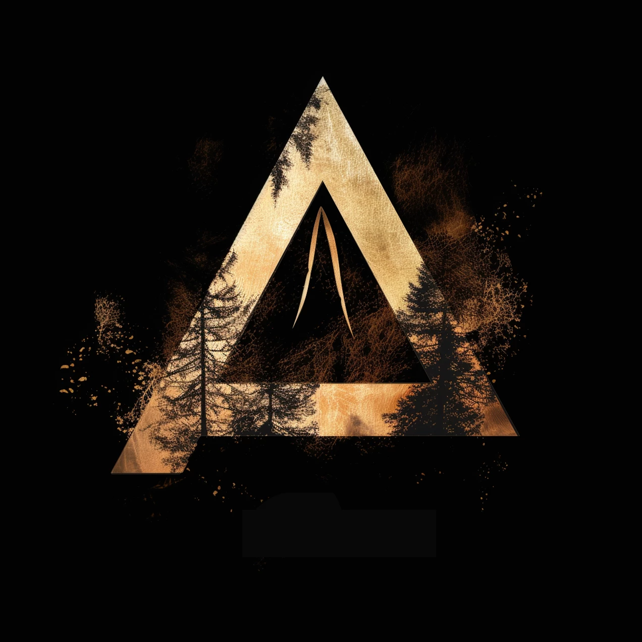 Textured Aldea Labs forest mark